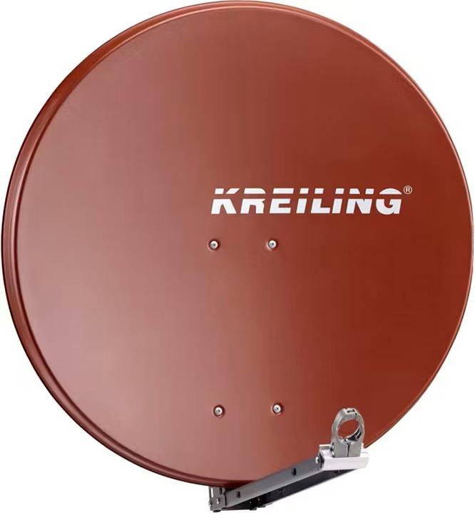 Produktbild Kreiling KR AE 80 STYLE/ALUrt Ausseneinheit ohne LNB - Feed-Aufnahme: 23 mm+ 40 mm Adapter (Flachantenne, 39.20 dB, DVB-S / -S2)