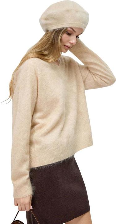 Produktbild Bellemere Pullover Brushed Silk Cashmere V-Neck Sweater (One Size)