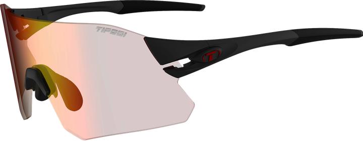 Actual product image MGA Tifosi Rail Clarion Matte Black Glasses (1 Mieszkło Clarion Red Photochrom 74% -14% Light (matt black, Clarion Red Fototec)