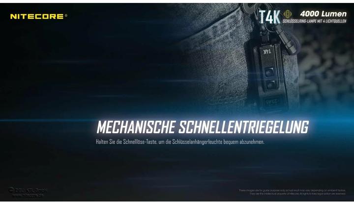 Produktbild Nitecore T4K - 4000 Lumen (8.20 cm, 4000 lm)
