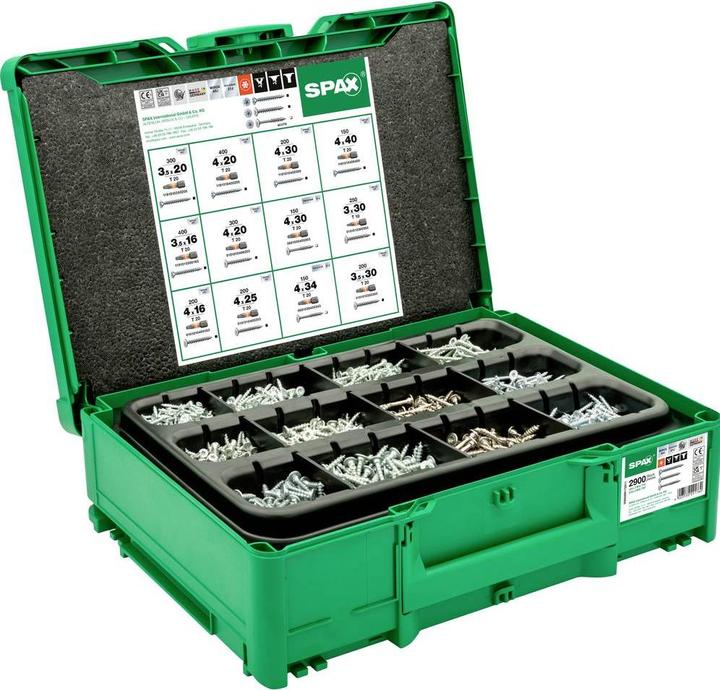 Produktbild Spax Box Systainer Möbelbau T-Loc T-STAR PLUS (1 Schrauben pro Stück)