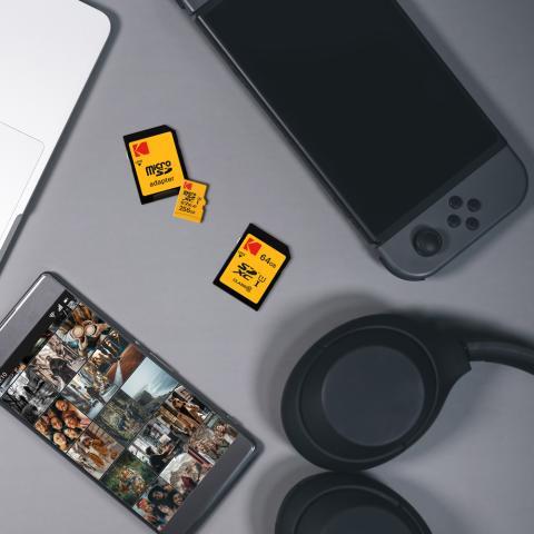 Image du produit Kodak microSDHC 32GB (32 Go, microSDHC, U1, UHS-I)