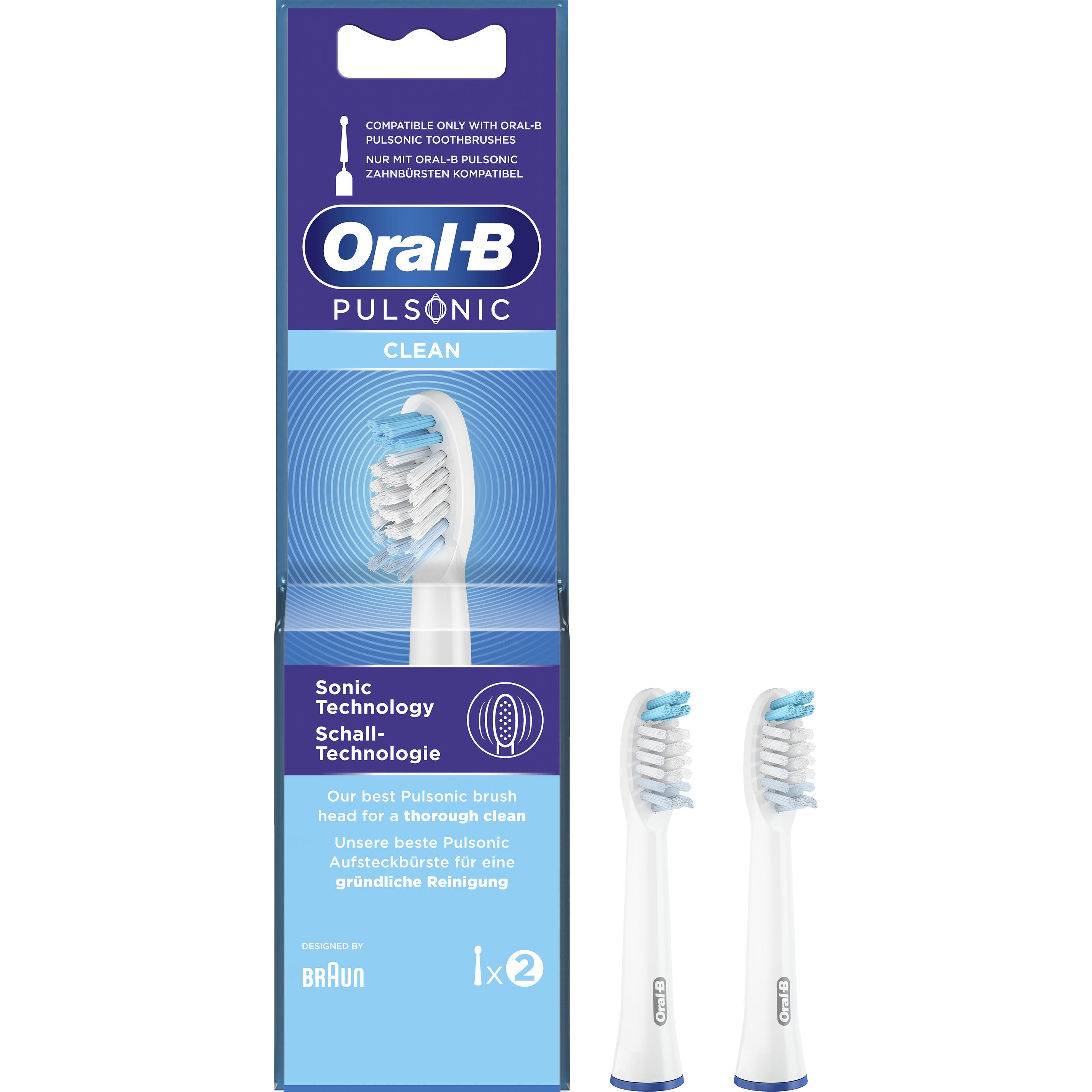 Oral-B, Testine per spazzolino, Pulsonico pulito (1 x)