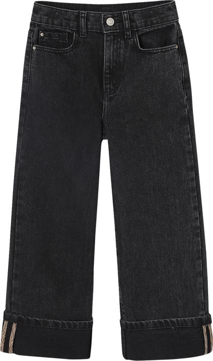 Actual product image Vertbaudet Weite Jeans mit breiten Umschlägen für Mädchen (110)