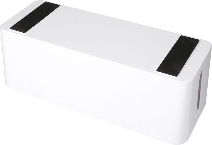 Actual product image Max Hauri Cable Home cable management set: large box + power station + self-closing cable sheathing