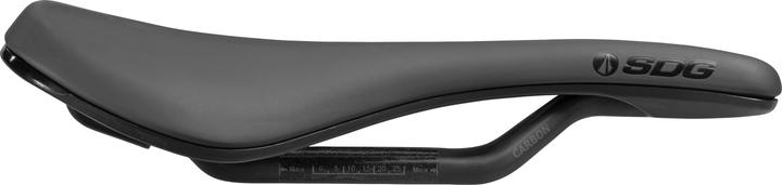 Productafbeelding Sdg Bel-Air 3.0 Overland zadel, carbon, 7x9mm, donkergrijs/zwart
