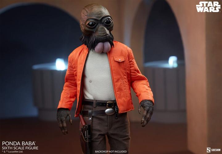 Actual product image Sideshow Star Wars Scum & Villainy action figure 1/6 Ponda Baba 30 cm