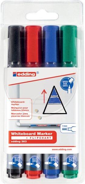 Produktbild Edding 363 Whiteboard-Marker (4 x)