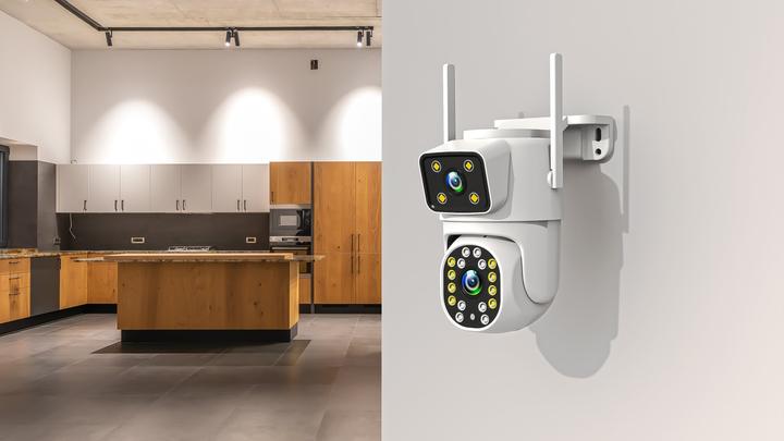 Actual product image Technaxx TX-328 Dual Kamera Outdoor