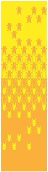 Actual product image Grizzly Optical Illusion Griptape