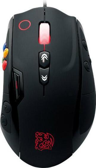 Produktbild Tt eSPORTS MO-VLS-WDLOBK-01 Maus rechts USB Typ-A Laser 8200 DPI (Kabelgebunden)