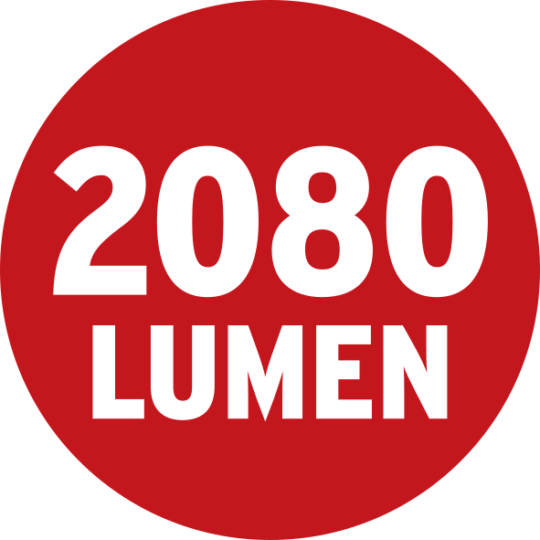 Actual product image Brennenstuhl LED spotlight AL 2050 (20W, 2080lm, 3000K, IP44, LED floodlight for wall mounting with warm white (2080 lm)