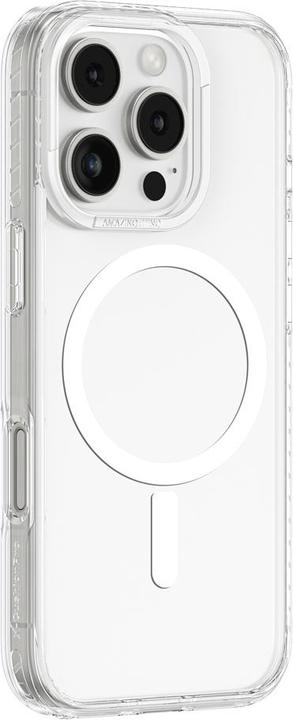 Actual product image Amazingthing Titan Pro Mag Case mit Magnetring für iPhone 16 Pro - Transparent (Apple iPhone 16 Pro)