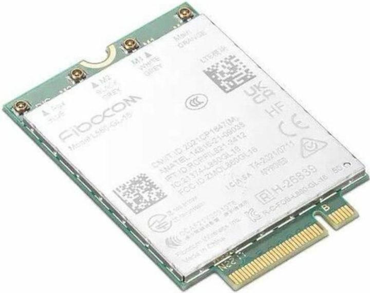 Lenovo ThinkPad Fibocom L860-GL-16 4G LTE CAT16 M.2 WWAN Module for T14/P14s Gen (M.2 A Key)