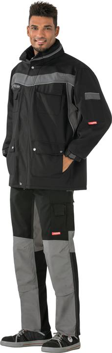 Produktbild Planam unisex Winterjacke PLALINE schwarz, zink Grösse XS (XS)