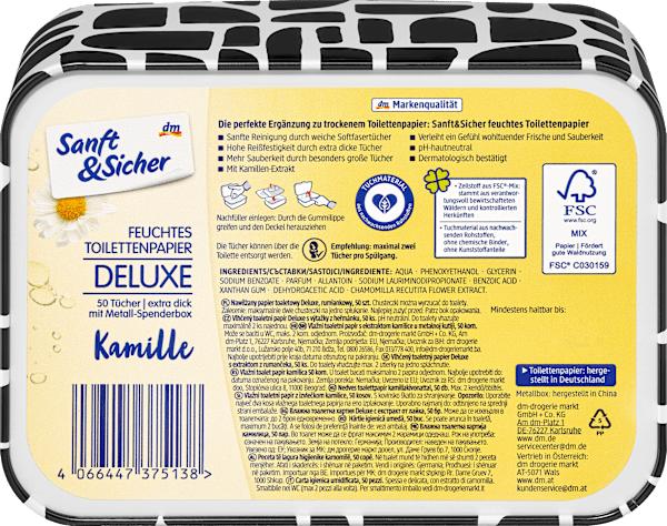 Produktbild dm Sanft&Sicher Feuchtes Toilettenpapier (1 x)