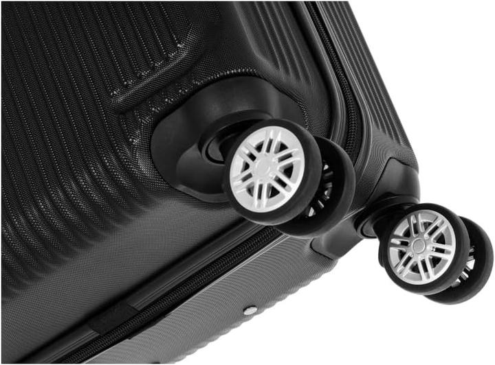 Actual product image Ochnik Hard Shell Spinner Suitcase with Smooth Rolling Wheels and Telescopic Handle
