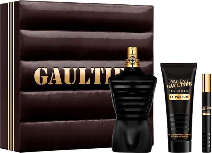 Image du produit Gaultier Le Male Elixir Eau De Parfum 125ml Eau De Parfum 10ml Shower Gel 75ml (Coffret de parfum)