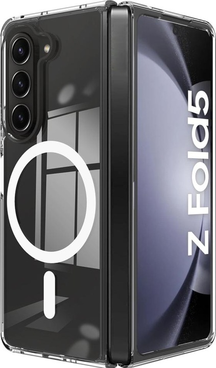 Produktbild Screenguard Magnetic Samsung Galaxy Z Fold5 Clear Case MagSafe Hülle (Samsung Galaxy Z Fold5)