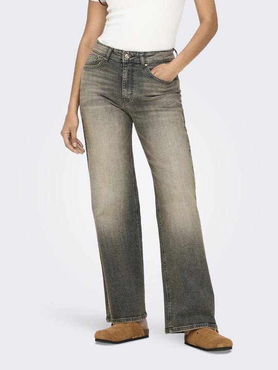 Actual product image Only ONLJUICY Hohe Taille Weiter Beinschnitt Jeans Jeans mit weitem Bein (W28/L32)
