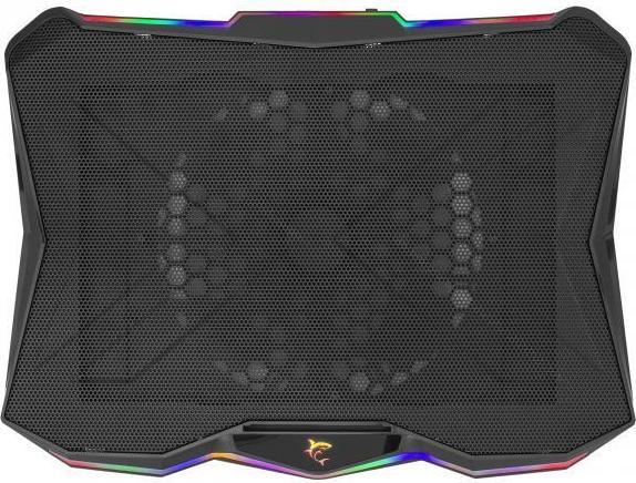Produktbild White Shark Cooling stand for laptop Glacier, up to 17.3 ", 1 silent fan, RGB backlight