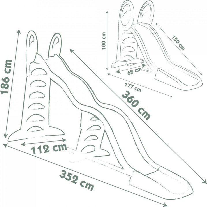 Produktbild Smoby S.Life Super Megagliss Slide