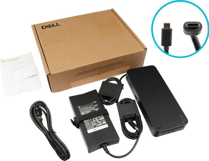 Actual product image Dell WD25 100W (USB-C, 9 ports)