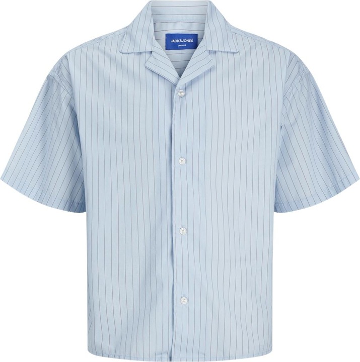 Produktbild Jack & Jones Jorboxy Poplin Stripe Shirt Ss Styd24 (XL)
