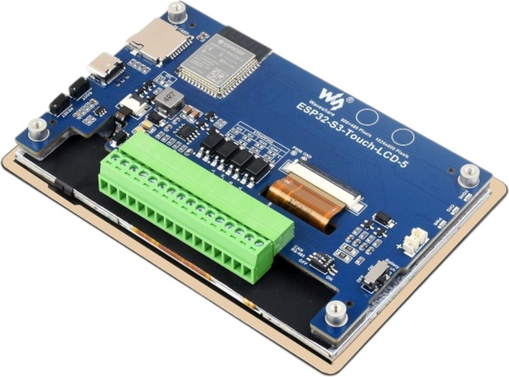 Produktbild WaveShare ESP32-S3 5inch Capacitive Touch Display Development Board 1024x600