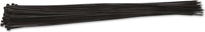 Actual product image KSS Range of cable ties polyamide 6.6, black, 400x2.5, UV-resistant, 100 pcs. (Plastic cable ties, 400 mm, 100 pcs.)