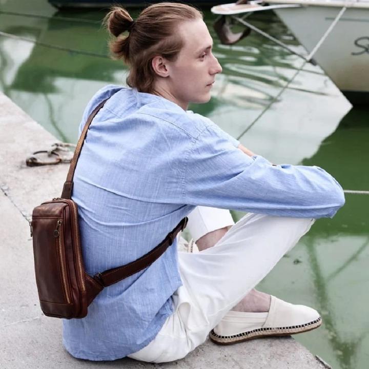 Immagine prodotto Only-Bags.Store Borsa in pelle marrone