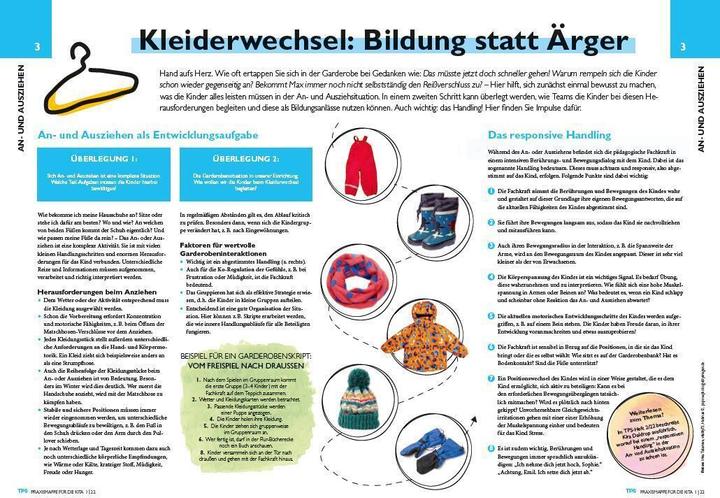 Produktbild TPS-Praxismappe für die Kita: Treffpunk (Deutsch, 2022)