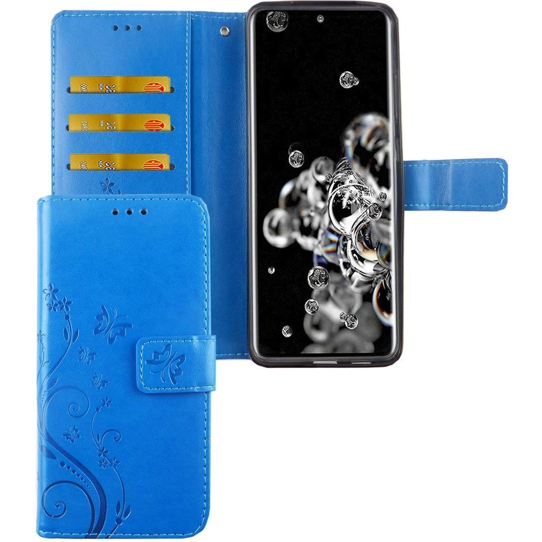 König Design Hülle Handy Schutz für Samsung Galaxy S20 Ultra Case Cover Tasche Wallet Etui (Samsung Galaxy S20 Ultra), S...