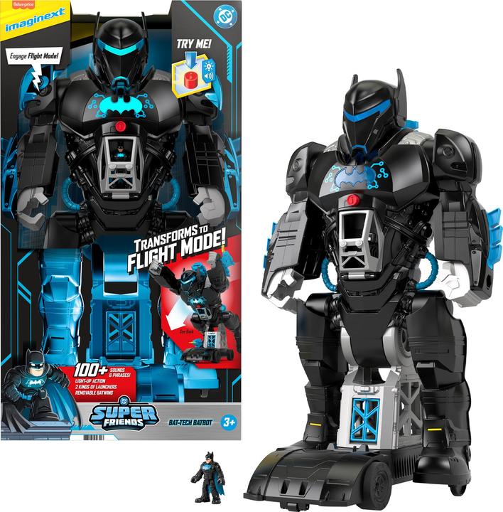 Mattel Imaginext DC Super Friends Bat-Tech Batbot