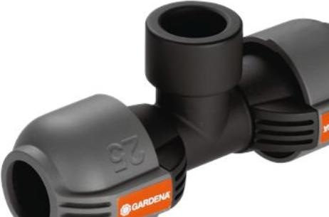 Actual product image Gardena T-piece (25 mm)