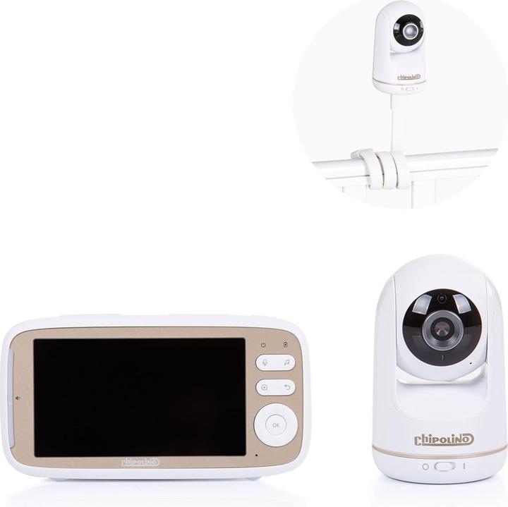 Produktbild Chipolino Baby-Video-Phone Apollo 5 Zoll (Babyphone mit Kamera, 300 m)