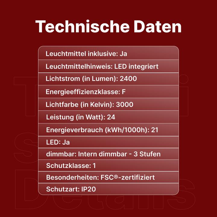 Produktbild Brilliant G80845/Baarlo LED-Deckenleuchte LED fest eingebaut W Weiss matt (2400 lm)