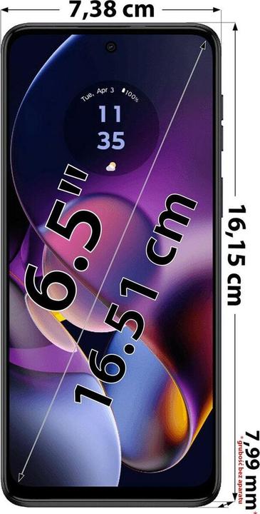 Actual product image Motorola Moto G54 Power (256 GB, Midnight Blue, 6.50", Dual SIM, 5G)