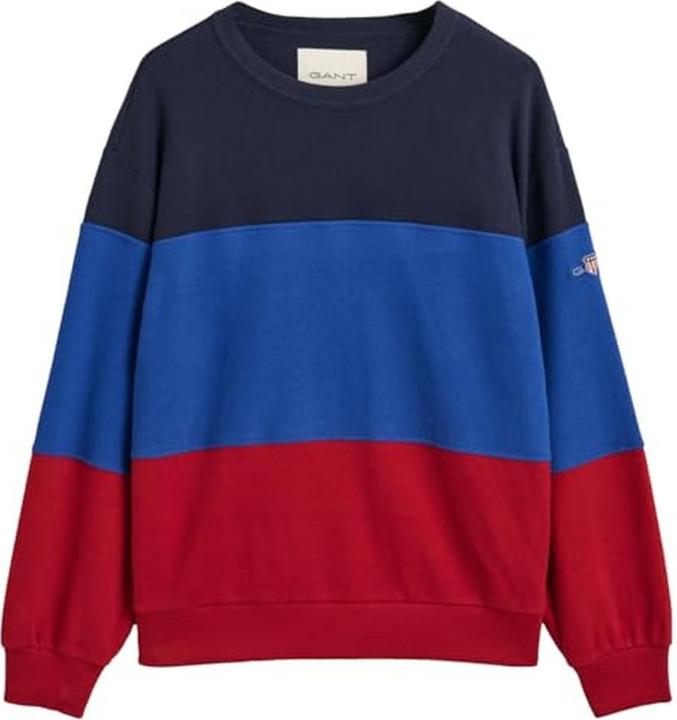 Produktbild GANT Colorblock C-Kragen, Schattenrose (3XL)