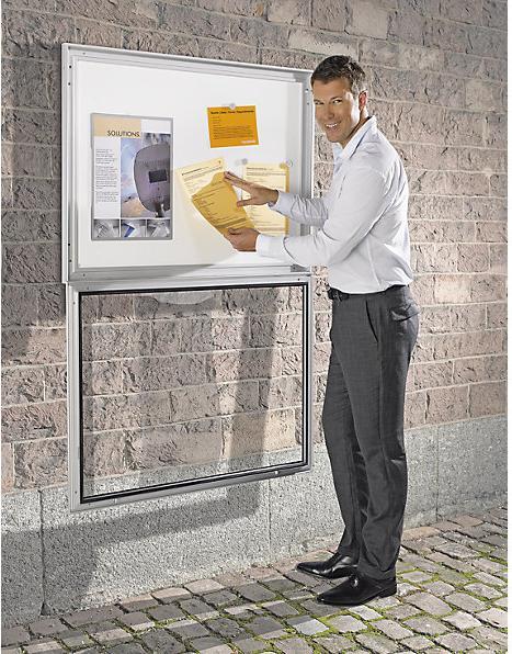 Immagine prodotto kaiserkraft Vetrina per uso interno ed esterno (Calamita, 200 x 102,5 cm)
