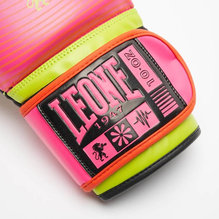 Produktbild Leone Boxhandschuhe Waves Fuchsia GN313 (10 OZ, M)