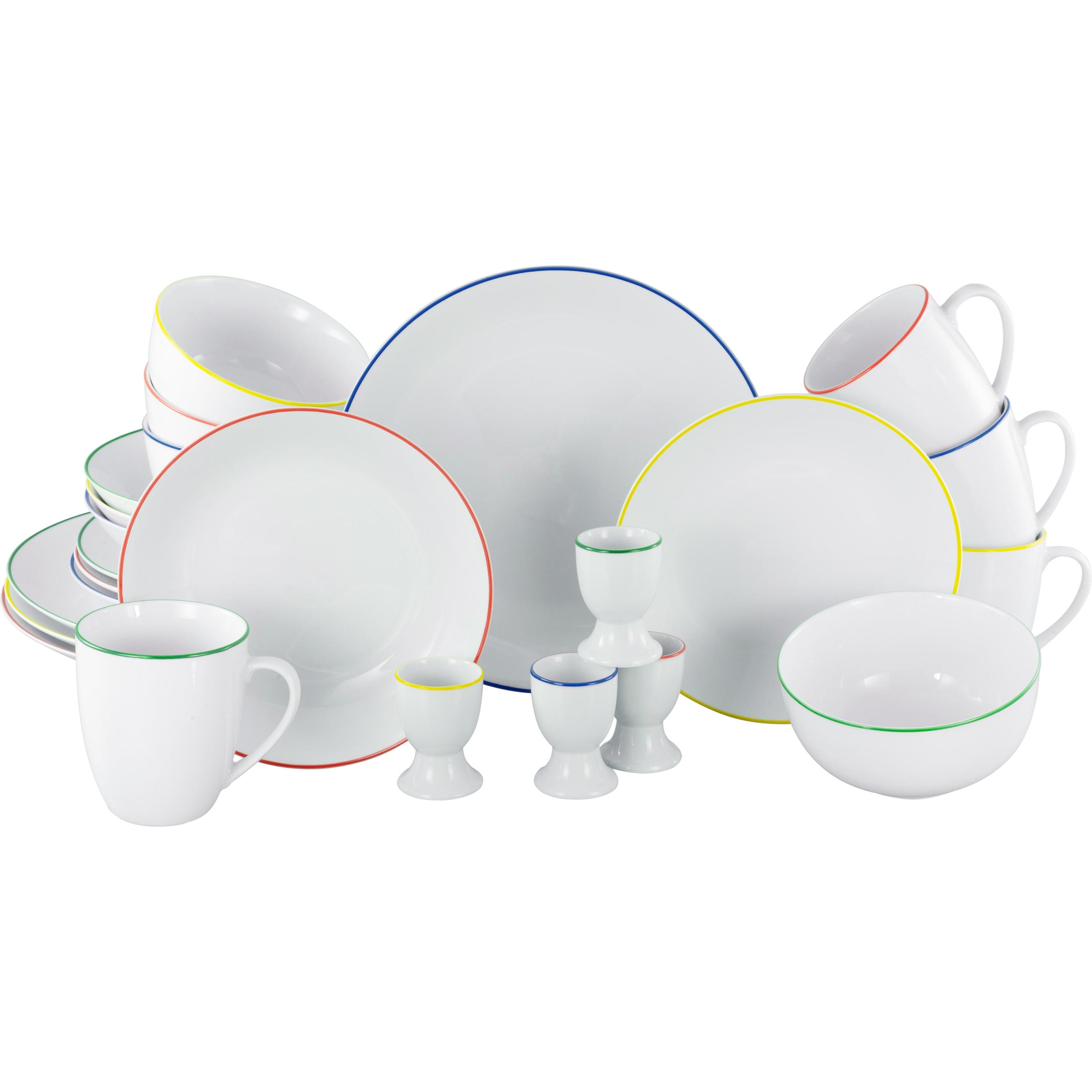 CreaTable, Geschirrset, Luna (24 Stück)