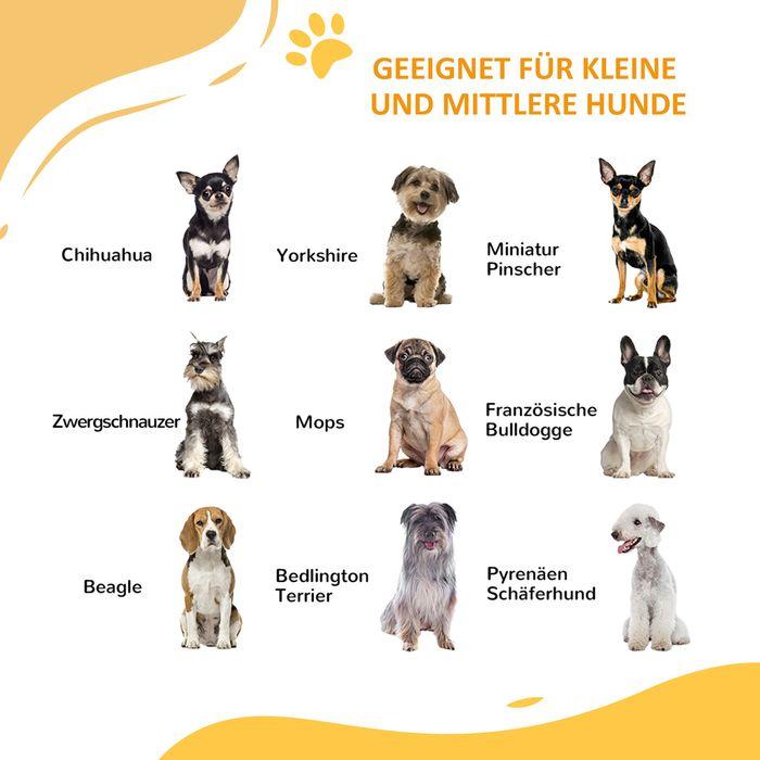 Produktbild Swisshandel24 Hunde Türgitter, 74-100 cm, Absperrgitter mit automatisch schliessender Tür, ohne Bohren für kleine/ (74 cm)