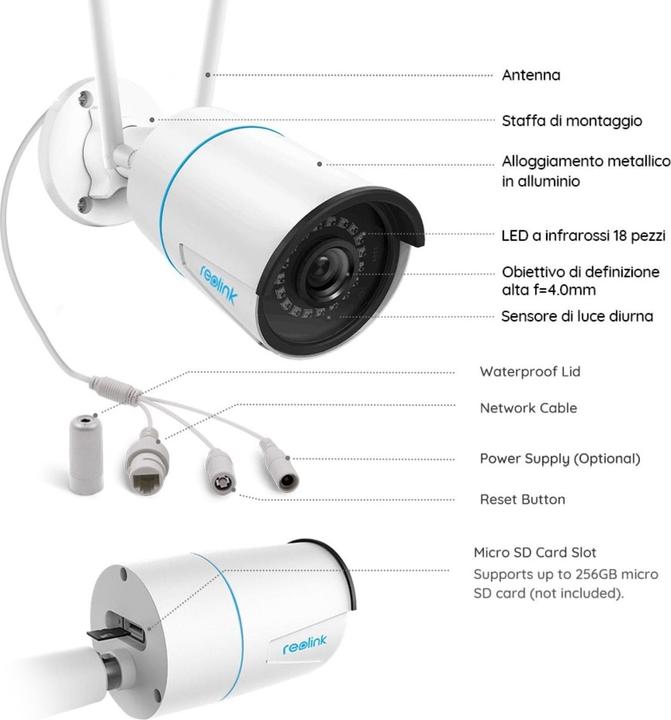 Actual product image Reolink W320-5MP (2560 x 1920 pixels)