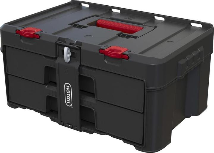 Actual product image Keter case with 2 drawers