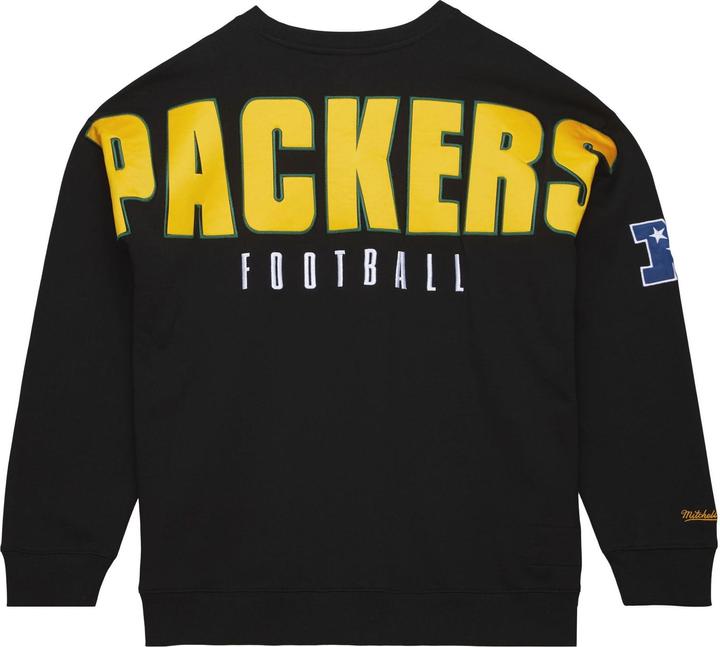 Produktbild Mitchell & Ness Fleece Pullover Green Bay Packers - M (M)