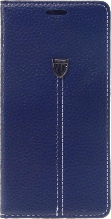 Actual product image NoName Book Case Fashion for Galaxy S6 Edge Plus - Blue (Samsung Galaxy S6 Edge+)