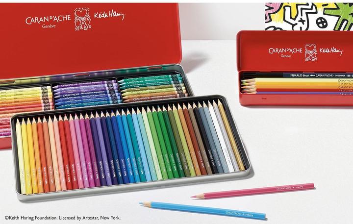 Produktbild Caran d'Ache Multiproduktset Keith Haring Sonderedition (82 x)