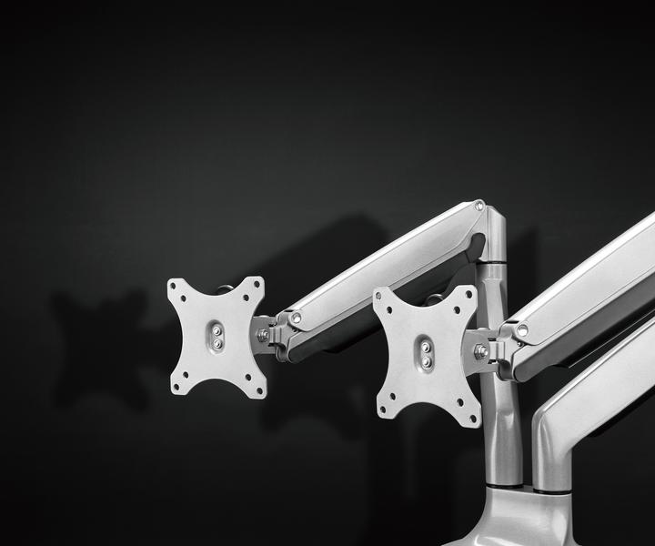 Actual product image Mozi Dual Gas Spring Desk Stand -p??yt??jalka kahdelle n??yt??lle (Table)