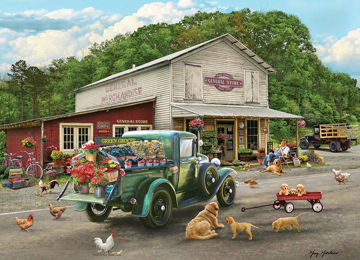 Actual product image Cobble Hill Puzzle Shop 1000 Teile (1000 pieces)